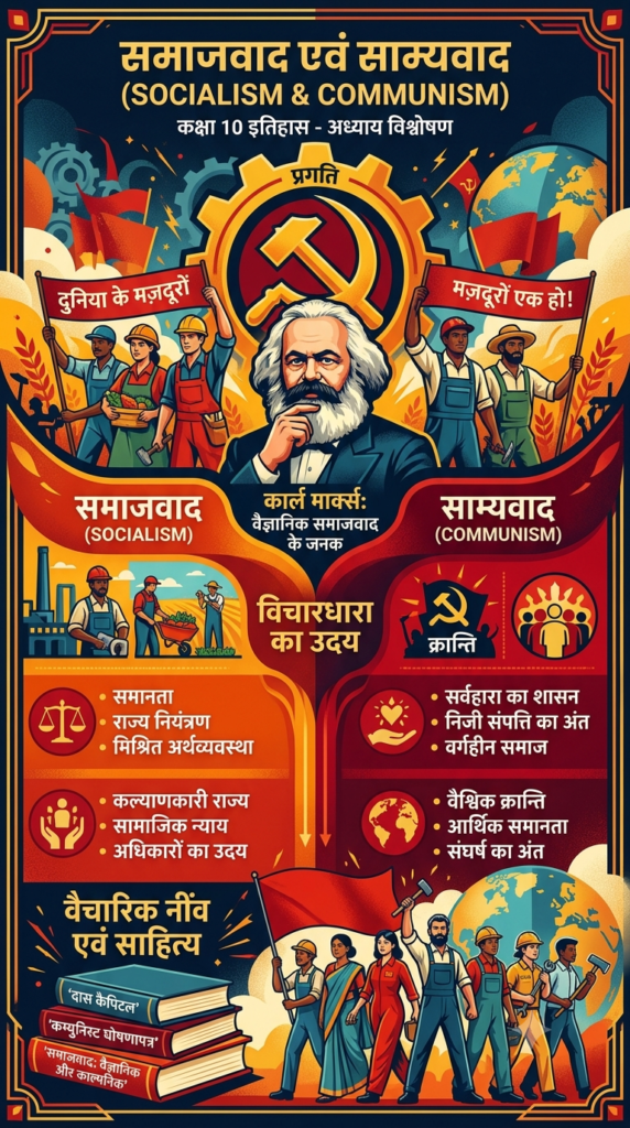 History Class 10th समाजवाद एवं साम्यवाद Matric Exam 2027