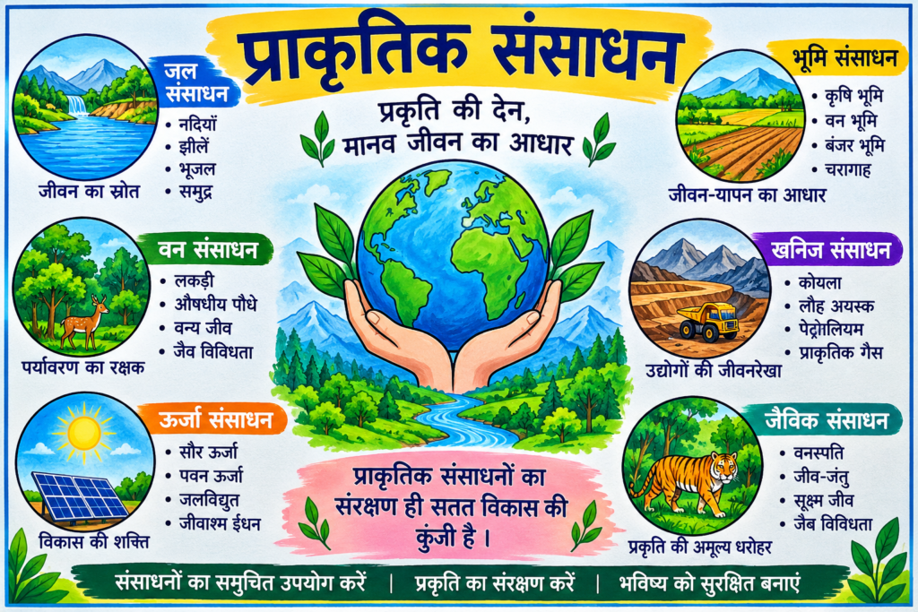 प्राकृतिक संसाधन Class 10th Geography